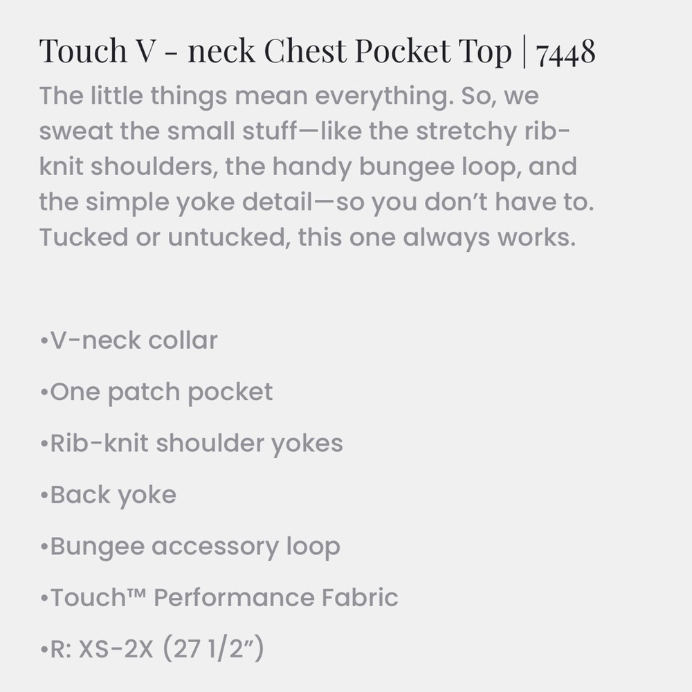 Med Couture Touch Scrub Top - Picture 4 of 4